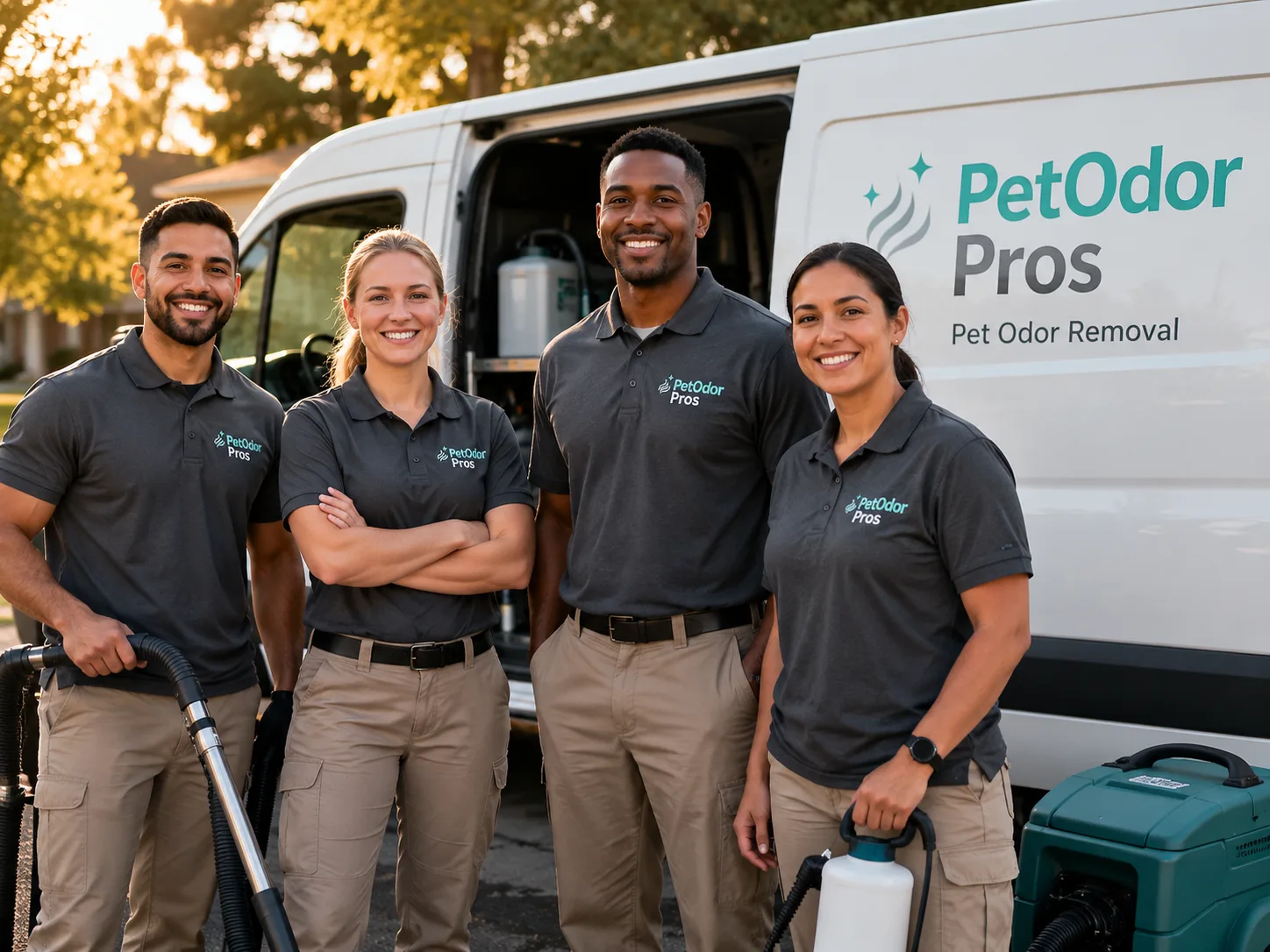 Pet Odor Removal team serving Dublin, OH